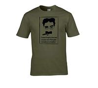 Groucho Marx- Never Forget a Face Quote- Men's T-Shirt Green