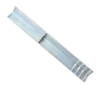 Ground anchors L-shape made of galvanised steel, 5 x 5 x 50 cm, pack of 12 with screws and washers for attaching play tower, fence, posts, gazebo and garden foundation