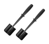 Ground Beef Chopper Tool, 430°F 5 Blades Nylon Meat Chopper for Ground Beef Ground Meat Smasher with Ergonomic Handle for Potatoes, Tomatoes, Egg Salad Mashing