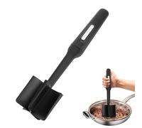 Ground Beef Chopper Tool, Nylon Ergonomic Anti Stick Meat Chopper Potato Masher Hamburger Smasher Tool for Kitchen