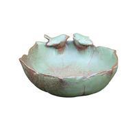 Ground Bird Bath - Large Bird Feeder Stand Garden Decoration,Ceramics Hummingbird Bird Bath Hydroponic Planting Station - for Garden Patio Balcony Lawn Windowsill Indoor Outdoor