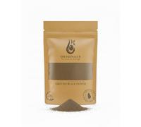 Ground Black Pepper (50g) - Premium Quality, Natural, Non-GMO, Vegan, No Additives or Preservatives | Originals | 50g - Perfect for Seasoning and Cooking