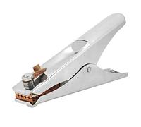 Ground Clamp Welding Earth Clamp 500A Heavy Duty Electroplated Copper Grounding Clip High Conductivity Stable Performance for Manual Welder Replacement Parts US Dutch Type 20x9x3cm (Dutch Style)