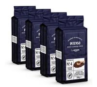 Ground Coffee Caff? Intenso, Light Roast,1kg (4 Packs of 250g) - Rainforest Alliance Certified