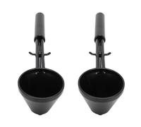 Ground Coffee Measuring Spoon:Funnel ABS Plastic Scoop,for Home and Office Use,Portable and Practical,Ensuring Long Lasting Durability