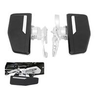 Ground Control Footrests Compatible With Motorcycle Rider Foot Pegs Fits Wing GL1800 GL1800B GL1800BD Tour Models 2018 2019 2020 2021 2022 2023(Driver Floorboards B)