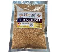Ground Crayfish 3 x 100g - Premium Nigerian Dried Crayfish Powder for African Soups & Stews | Authentic Seafood Seasoning for Egusi, Okra & Ogbono Soup | Natural Umami Flavour | Hot Pot Africa