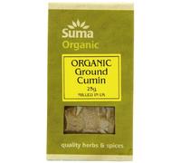 Ground Cumin 50g by Suma Wholefoods. Price is for a pack of 6