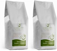 Ground Enema Coffee 2kg - 2 x 1kg Bundle - For Coffee Enemas - 100% Robusta & 100% Organic - Ultra Light Gold Roast - Fine Grind