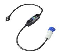 Ground Fault Circuit Breaker Camping Power Inlet 16A Schuko to CEE 150 cm IP44