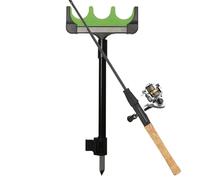 Ground Fishing Rod Holder, Bench Fishing Rod Holder | 2 Section Adjustable Fishing Rod Holder Equipment | Fishing Rod Rack, Fishing Gear on the