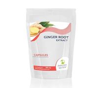 Ground Ginger Root 280mg Zingiber officinale x7 Sample Pack Capsules in Resealable Packet Bags Health Food Supplements Nutrients HEALTHY MOOD UK