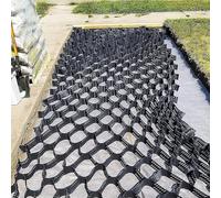 Ground Grid Paver for Gravel Pathways Slope & Garden - Durable 6x6m (20x20ft) Modular Grids for Easy Installation & Landscape Stabilization