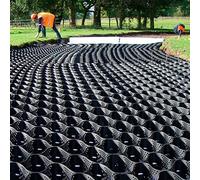 Ground Grilles for Driveways Parking and Garden Sheds 4x5 ft Evolving Gravel Grids Stabilizer System for Pathways and Slopes