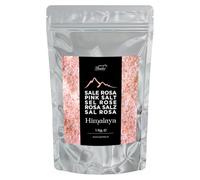 Ground Himalayan Pink Salt Bembo 1 kg | Natural, Low Sodium, Rich in Trace Minerals | No Preservatives, No Artificial Colors, Non-GMO