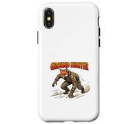 Ground Hunter Fox Tactical Motion Graphic Design Case for iPhone X/XS