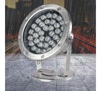 Ground LED Landscape Lights - Outdoor Buried Lights, AC85-265V LED Recessed Ground Spotlights, IP66 Waterproof Floor Lamp for Driveway, Deck, Stair Step, Garden Round Landscape Lamp