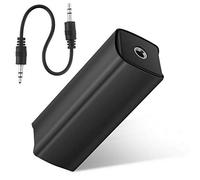 Ground Loop Noise Isolator, Riloer Ground Loop Noise Isolator Filter Eliminate Bluetooth Receiver Audio Stereo with 3.5mm Audio Jack for Car Audio or Home Audio