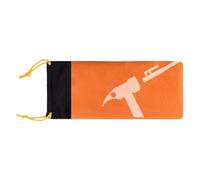 Ground Nail Storage Bag 600D Oxford Heavy Duty Nail Storage | Ground Spike Storage Bag Camping Hiking Backpacking Outdoor Adventure Travel Trekking Picnic Beach Accessories Kit Orange
