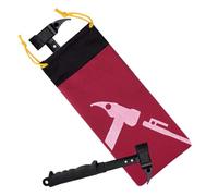Ground Nail Storage Bag 600D Oxford Heavy Duty Nail Storage | Ground Spike Storage Bag for Camping Hiking Backpacking Outdoor Travel Adventure Picnic Beach Fishing Barbecue Wine Red