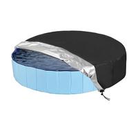 Ground Pool Cover - Round Sunlight Blocking, Waterproof Protective Barrier Against Debris, Durable Outdoor Protection | Snow Protection Cover With Leaves