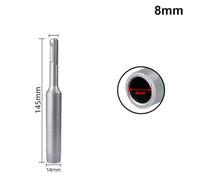 Ground Rod Driver Bit, Chromium Steel Knock-On Socket for Light-Duty and Heavy-Duty Hammers, Square Shank/Round Shank, Power Tool Replacement