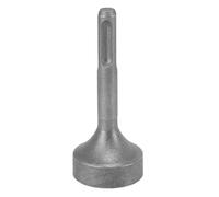 Ground Rod Driver Bits Socket Steel Universal Compatibility Heavy Duty Durability Easy Install Sturdy Light Weight Drill Tools for SDS Plus Hammer Drill Electric Fence Posts (Curved Surface)