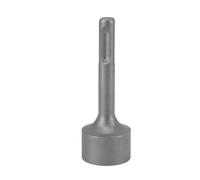 Ground Rod Driver Bits Socket Steel Universal Compatibility Heavy Duty Durability Easy Installation Practical Tool Time Saving Driver for SDS Plus Hammer Drill Electric Fence Post (19mm)
