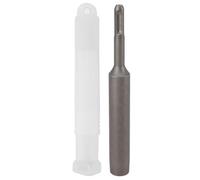 Ground Rod Driver Round Handle Heavy Duty SDS Plus Rotary Hammer Drill Bit for 5/8 inch and 3/4 inch Ground Rods, Solid Steel Construction with Rust Protection (15mm / 0.6in)