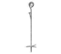 Ground Screw HELIX Galvanised Heavy Duty Anchor Playhouse Trampoline 460x100mm - Pack of 1