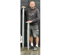 Ground Screws Direct Foundation System, No Digging Required, Multiple Sizes, for Extensions, Garages, Garden Offices, Sheds etc etc
