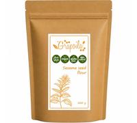 Ground Sesame Seed Flour 500g - High Protein & Low Carb - Defatted Powder