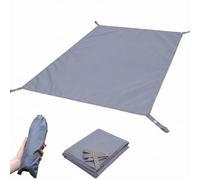 Ground Sheets for Camping 100x210cm, Waterproof Multi-Purpose Groundsheet Tent Footprint Lightweight Tarp Ground Mat for Outdoor Picnic Beach Hiking Awning, Includes Storage Bag