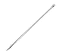 Ground Soil Probe Rod, Galvanized Iron Grounding Rod, Sturdy Earthing Stake for Outdoor Home Electrical