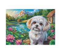 Ground Squirrel Forest 500 Piece Complete Jigsaw Puzzle Set Teens Beginners Educational Challenge Puzzle Fans Group Play Anniversary Quality Material 500 PCS