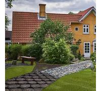 Ground Stabilization Grid for Courtyards and Slopes, Durable HDPE Paver Grid, Supports Up to 1885 Lbs Per Sq Ft, Versatile and Expandable Design