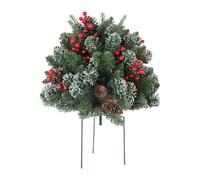 Ground Stakes - Artificial Christmas Trees, Sturdy Lawn Tips, Landscape Design, Signs and Path Decoration, Mounting Set for Outdoor, Front Garden, Patio and Backyard