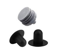Ground Swimming Pool Part Kit with Outlet Strainer Grid & Inlet Nozzle and Pool Plug Stopper for Water Circulation Outlet Strainer Ground Accessories Hose Adapter Connetor Quick Connect Fittings