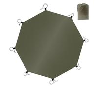 Ground Tent Footprint Blanket | Waterproof Camping Tarpaulin, Octagonal Camping Tent Mat, Outdoor Groundsheet, Tent Carpet, Picnic, Hiking, Camping Blanket