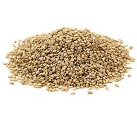 Ground & Whole Spices from Around The World Over 50 Varieties HerbsnSpiceit (Sesame Seeds Hulled 50gm)