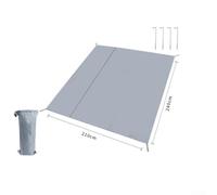 Ground with Outdoor Floor Mat Protector Ground Nails 210d Proof Picnic Mat Oxford to Carry Hiking Waterproof Tent Groundsheet Moisture Tarp Cloth Camping For Easy (210240cm)