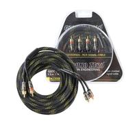 Ground Zero GZCC 5.5X-TP 5.5m Triple Shielded RCA Cable Audio Interconnect