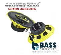 Ground Zero GZCF 7104XSPL - 7"x10" 600 Watts 4 Way Parcel Shelf Car Speakers