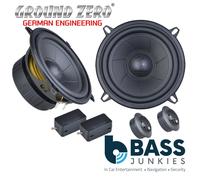 Ground Zero GZIC 130.2 - 13 cm 5.25" 140 Watts 2 Way Component Car Speakers
