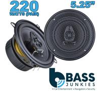 Ground Zero GZIF 5.2 - 5" 220 Watts 2-Way Coaxial Car Door Speakers