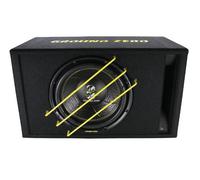Ground Zero GZRB 30SPL 30cm 12" Car Bass Audio Subwoofer Loaded Enclosure 1350W