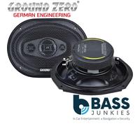 Ground Zero GZRF 69SQ - 400 Watts 6×9″ 3-Way Coaxial Parcel Shelf Car Speakers