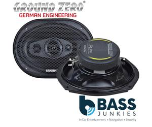 Ground Zero GZRF 69SQ - 400 Watts 6×9″ 3-Way Coaxial Parcel Shelf Car Speakers