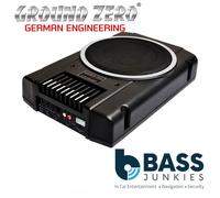 Ground Zero GZTB 20ACT 8" inch 20cm Active Underseat 160 Watts Car Subwoofer