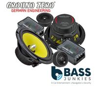 Ground Zero GZTC 165.2X 165 mm / 6.5″ 2-way Car component speaker 150 Watts